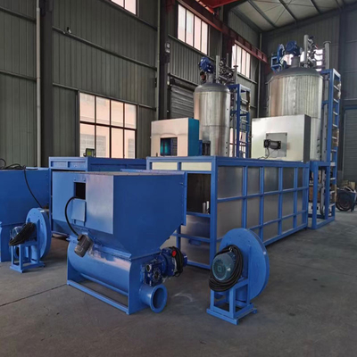 PLC 시스템 제어와 120대 프리 확장기 EPP 기계