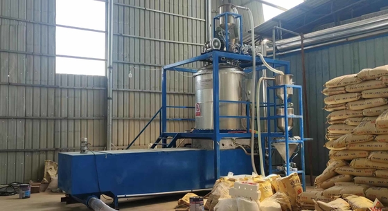 블루 PLC 제어 밀도 EPS 폼 팩 사전 확장기 컴퓨터화