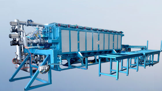 6000*1000*600mm 오토 EPS 블록 폼핑 머신 20-30 S 폼핑 사이클 14000 kg 무게