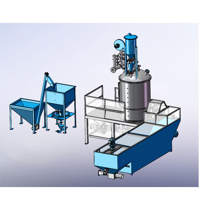 비이즈 발포 뱃치 프리 확장기 9.5 kw 3100x1500x3500mm